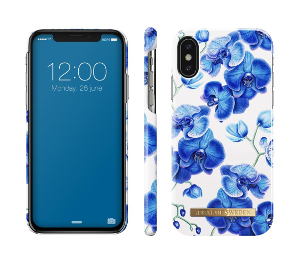 iDeal Etui iDeal Fashion Case do iPhone X/XS (baby blue orchids) # - 1457219 - zdjęcie 2